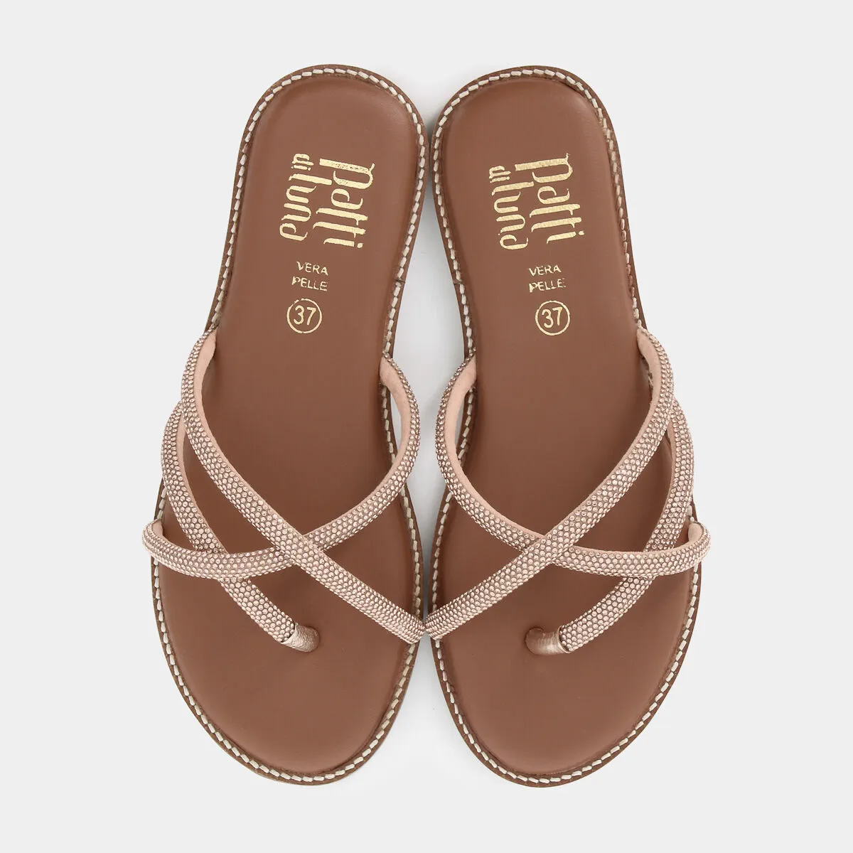 Nude Sandals in SY Collection