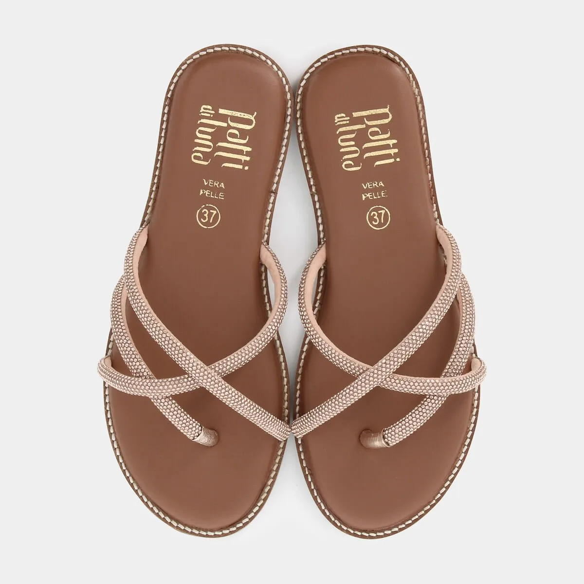 Nude Sandals in SY Collection