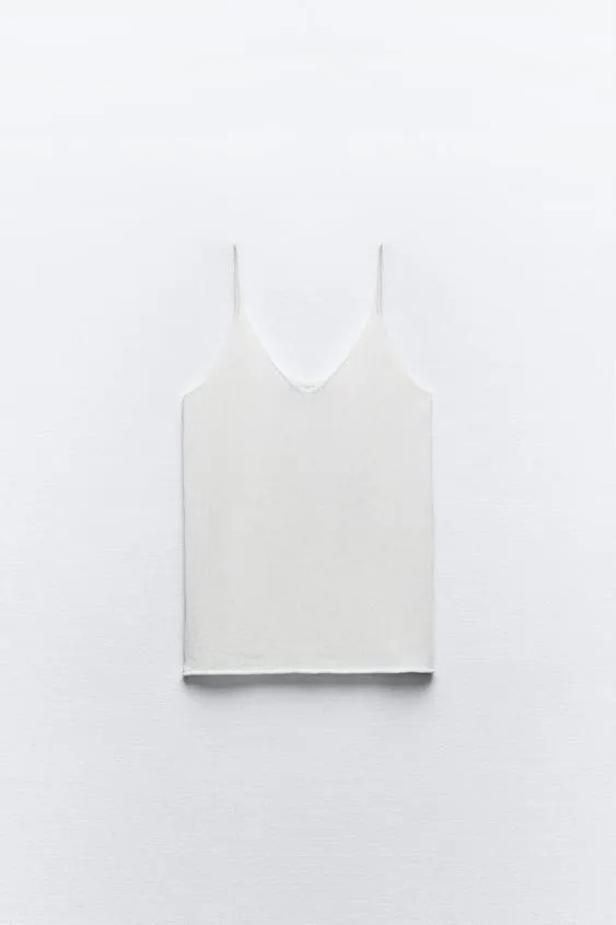 Trendy Tanks & Camisoles by ZARA