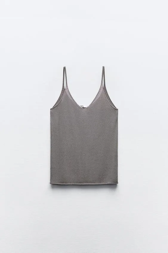 Trendy Tanks & Camisoles by ZARA