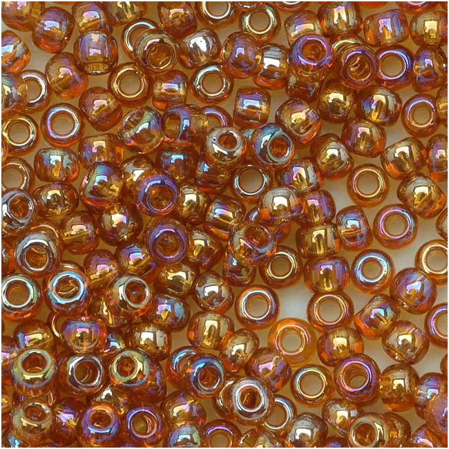 8/0 Rainbow Topaz Seed Beads Tube