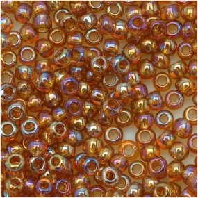 8/0 Rainbow Topaz Seed Beads Tube