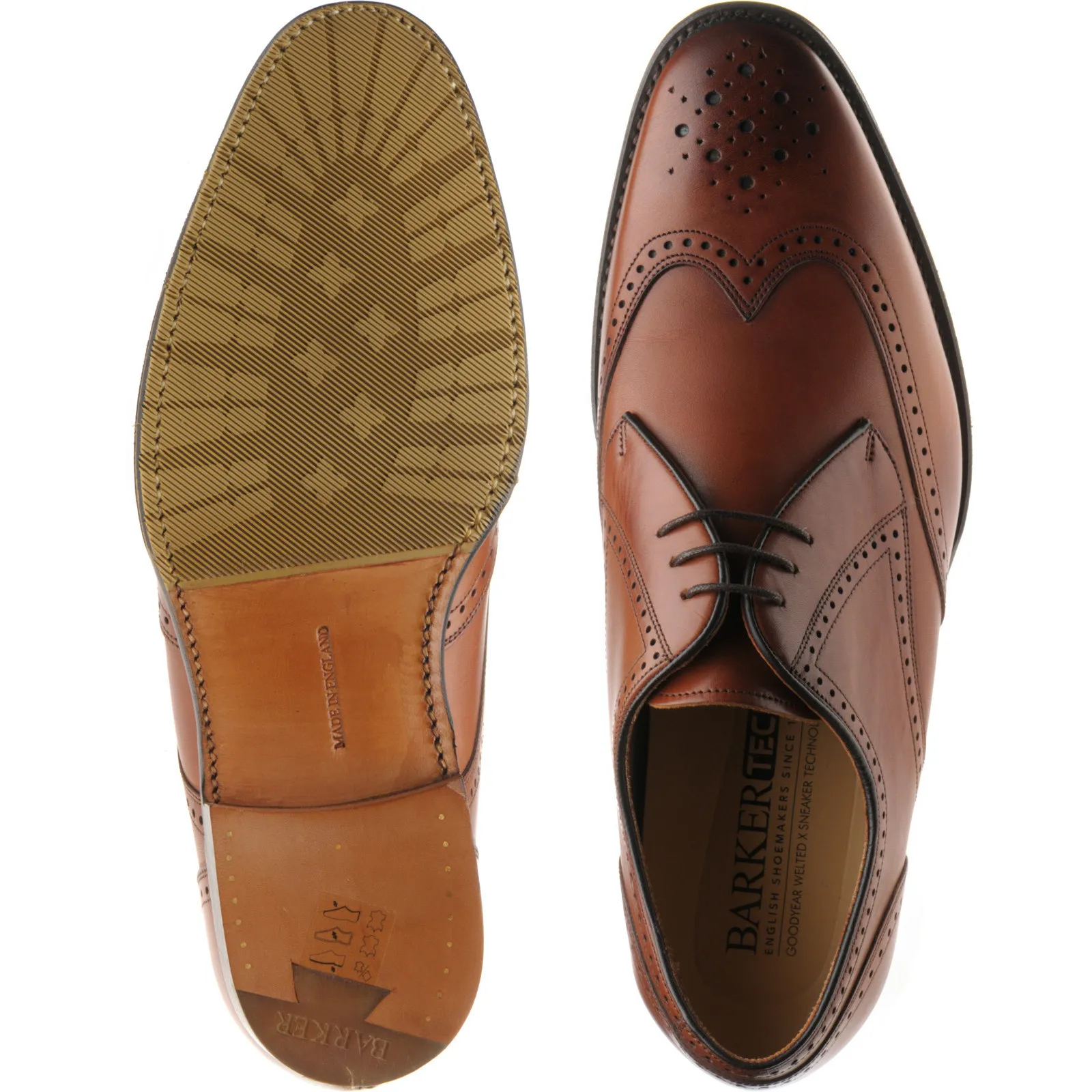 Trendy Bakewell Brogues with Hybrid Soles