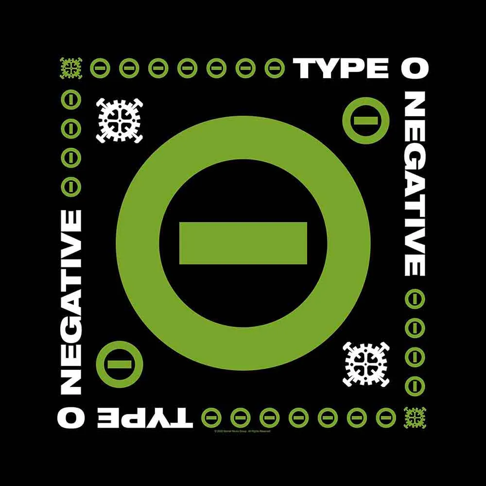 Type O Negative Bandana featuring Symbol Design