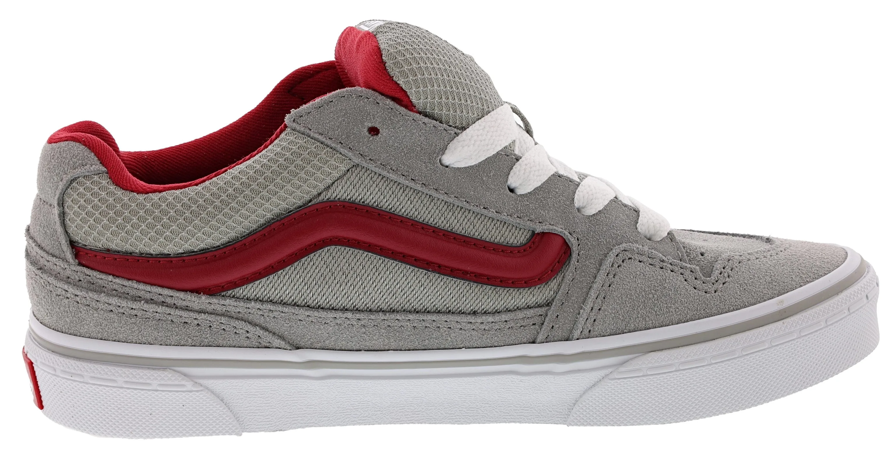 Vans Kids Caldrone Low Suede and Mesh Sneakers