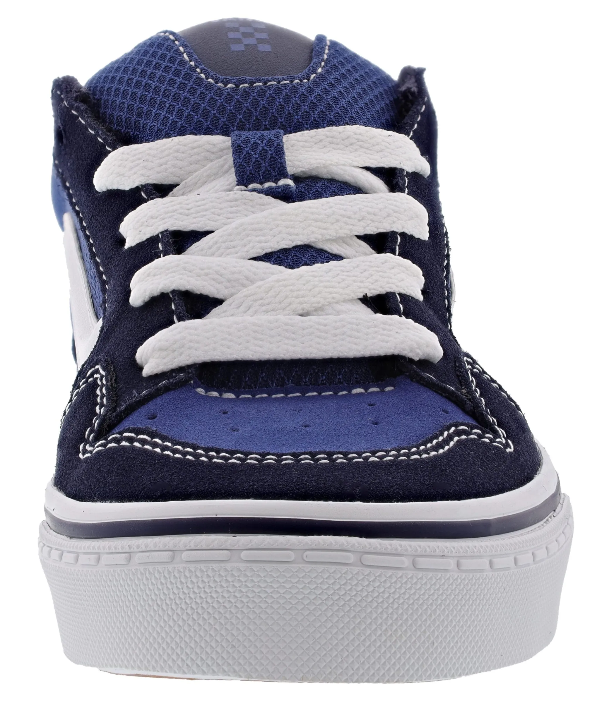 Vans Kids Caldrone Low Suede and Mesh Sneakers