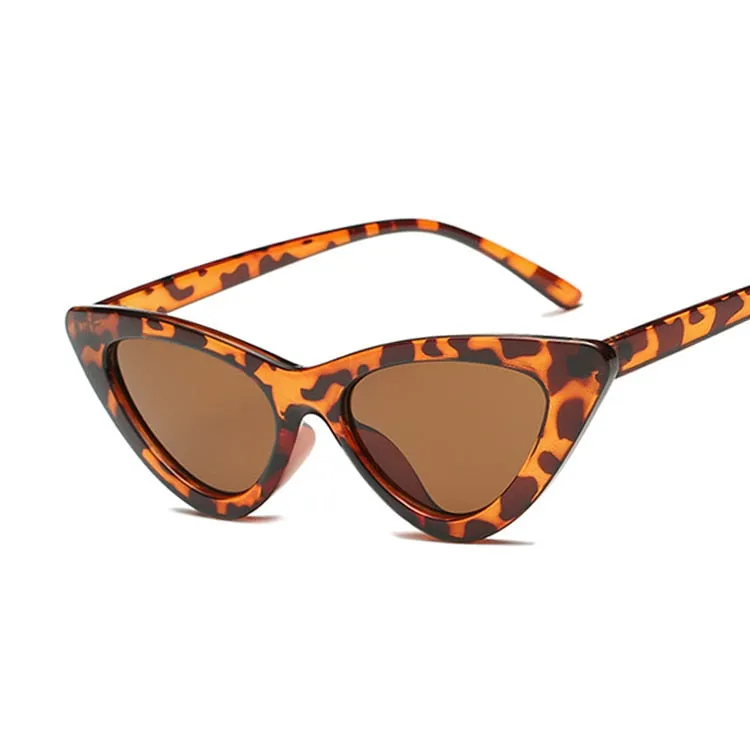 Vintage Leopard Cat Eye Sunglasses