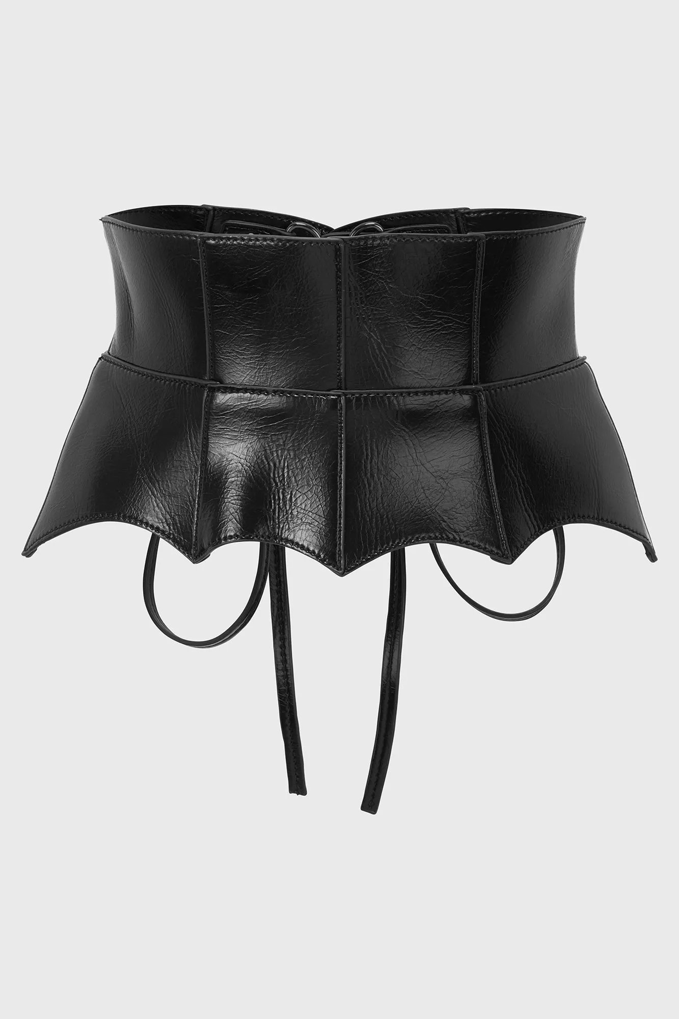 Bat Peplum Corset