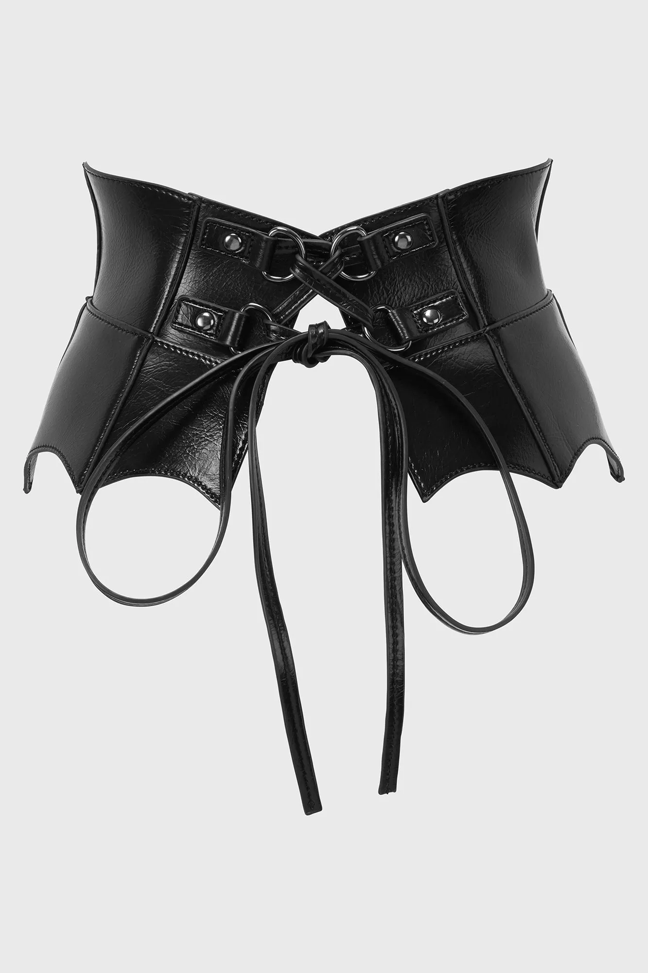 Bat Peplum Corset