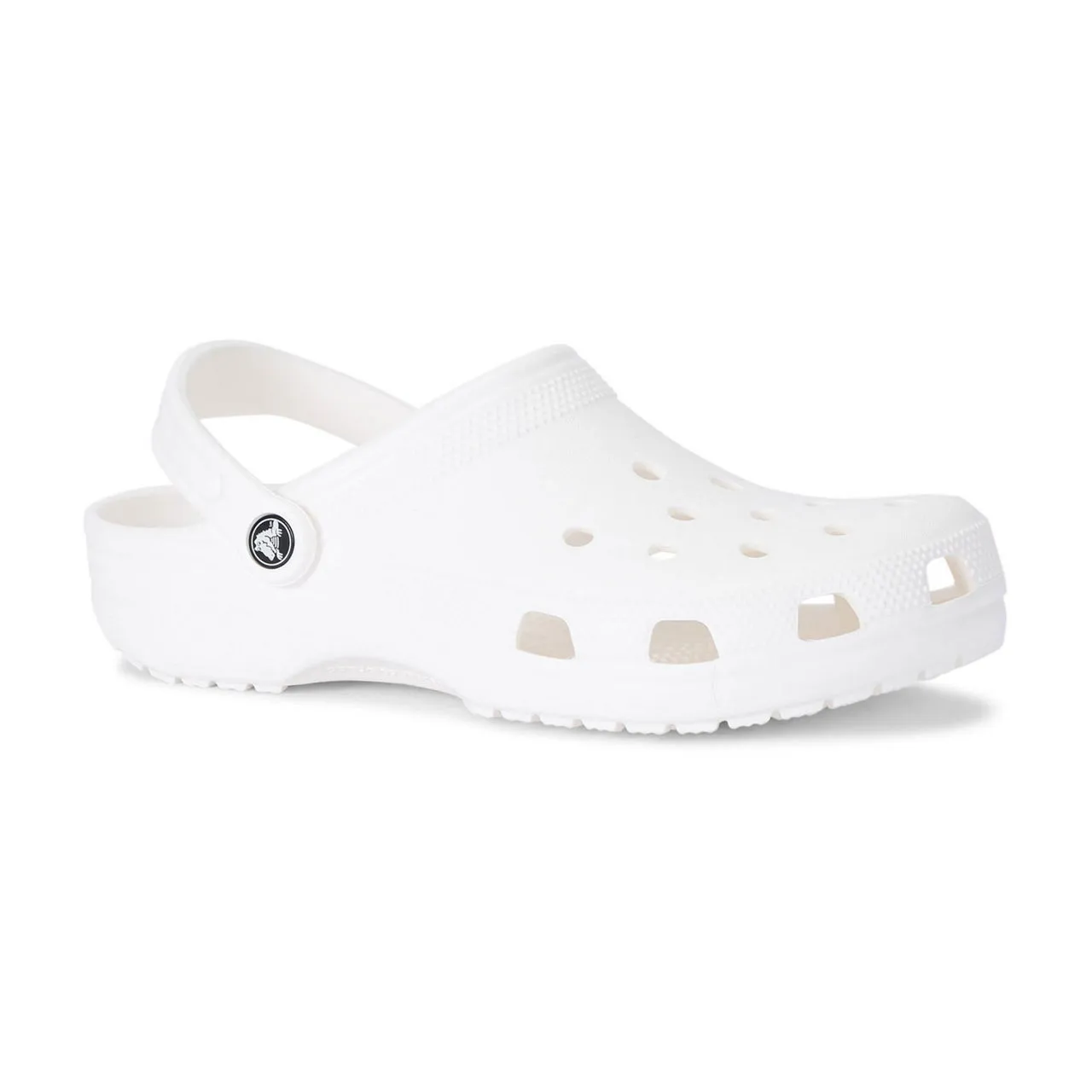 White Classic Clogs by CROCS