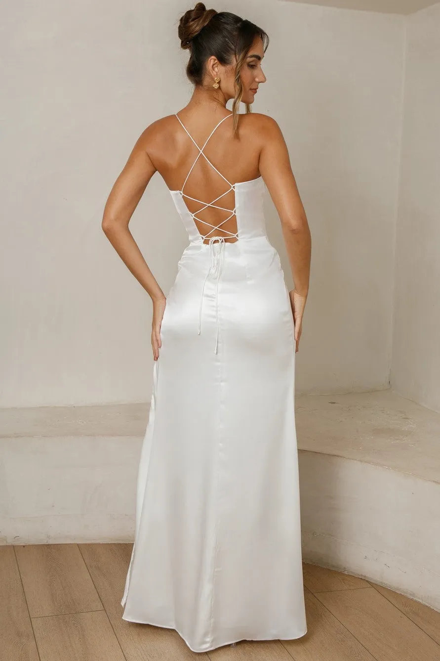 White Esther Gown