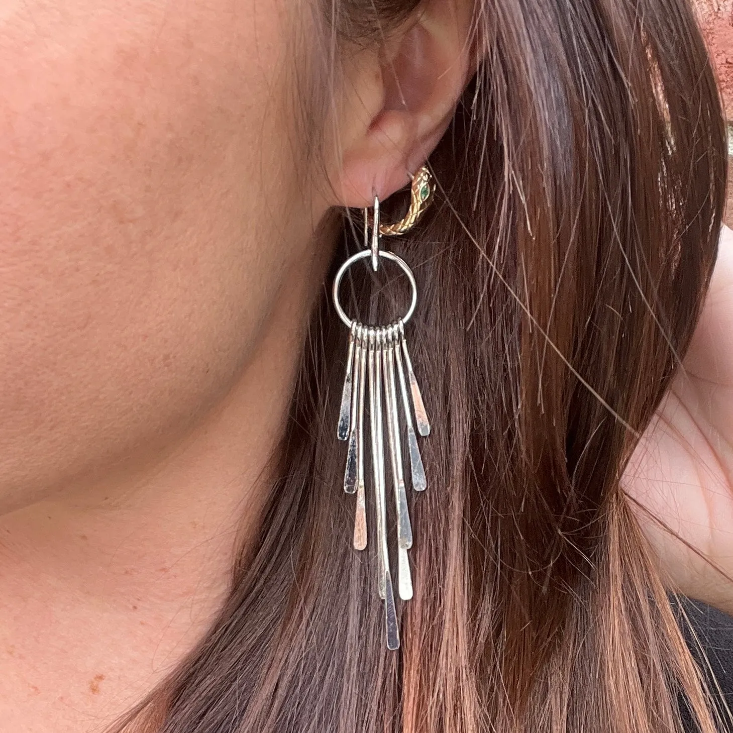 Elegant Fringe Earrings