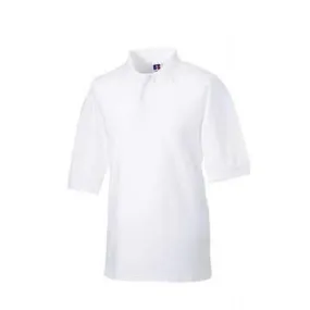 White Poly/Cotton Polo Shirt