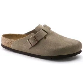 Taupe Suede Boston Soft Shoes