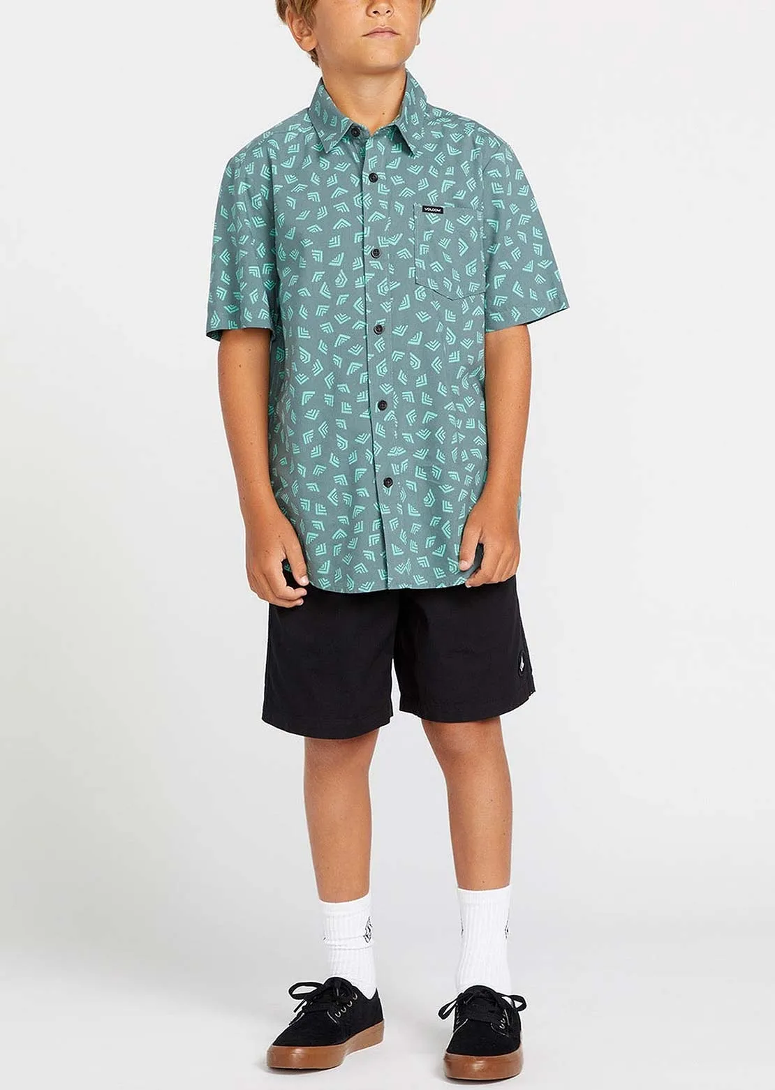 women's button-up shirts by Volcom