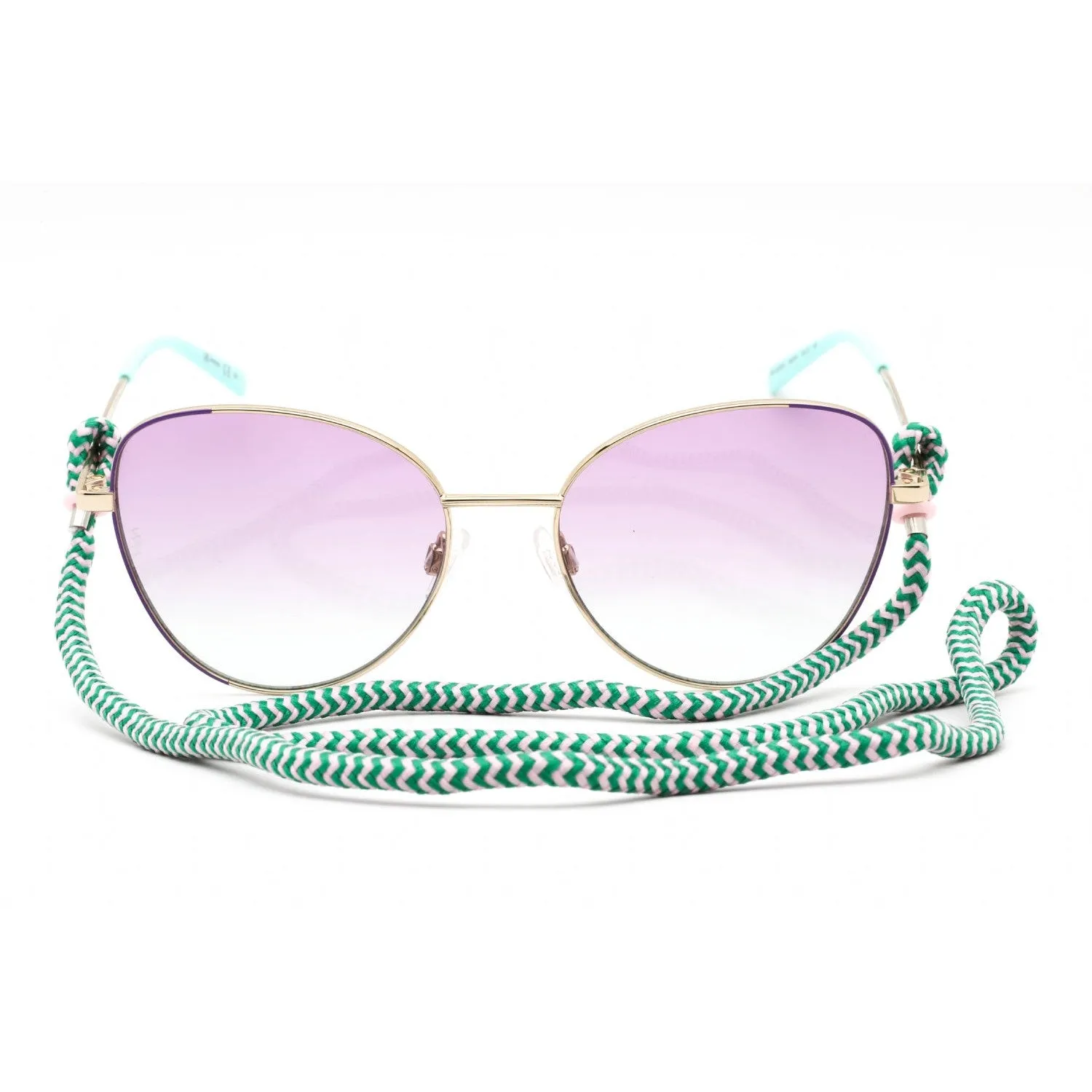 Missoni Gold Violet Sunglasses for Women