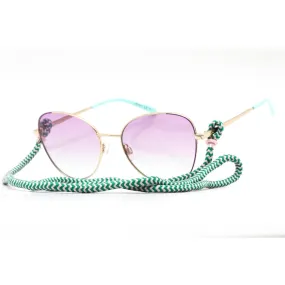 Missoni Gold Violet Sunglasses for Women