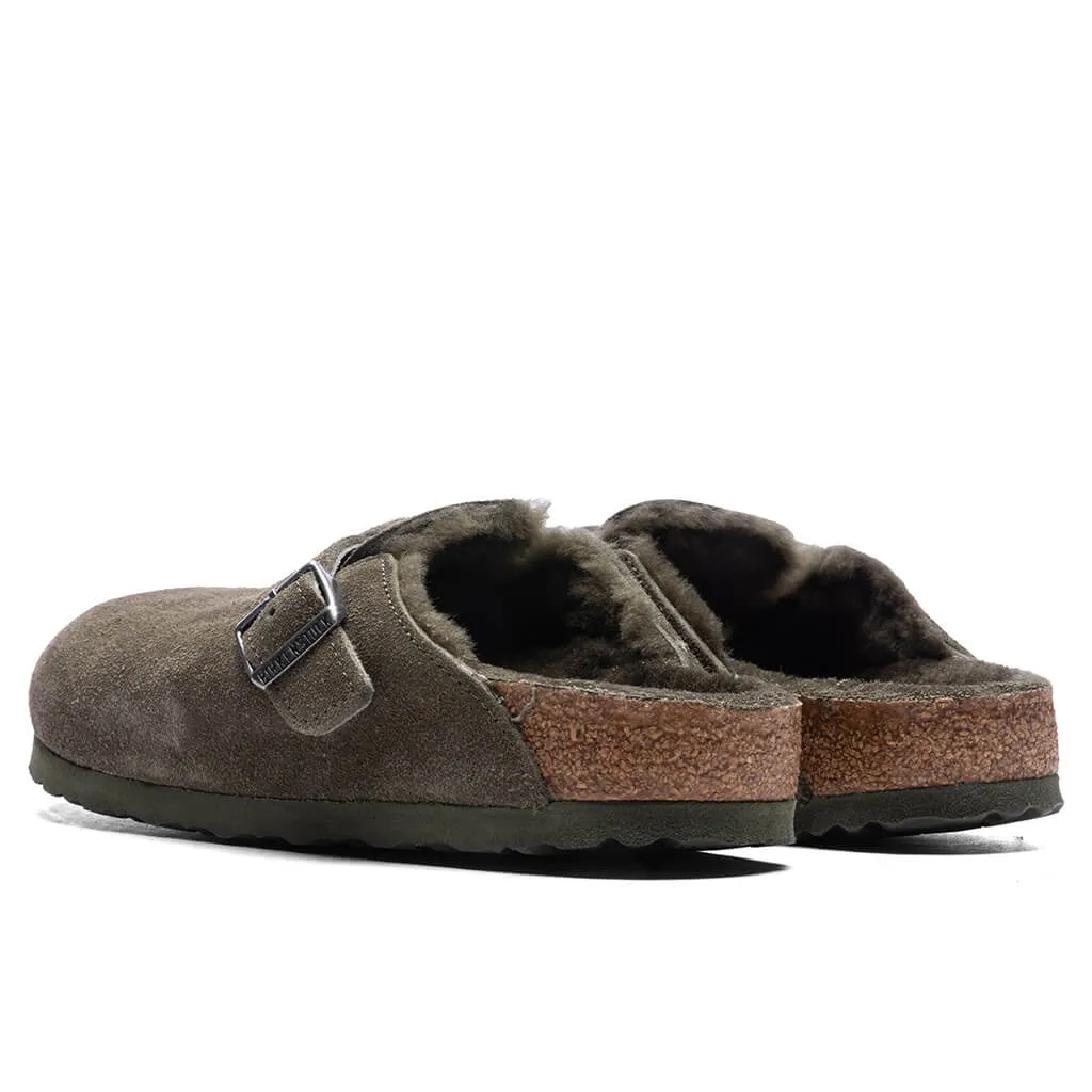 Narrow Boston Suede Thyme