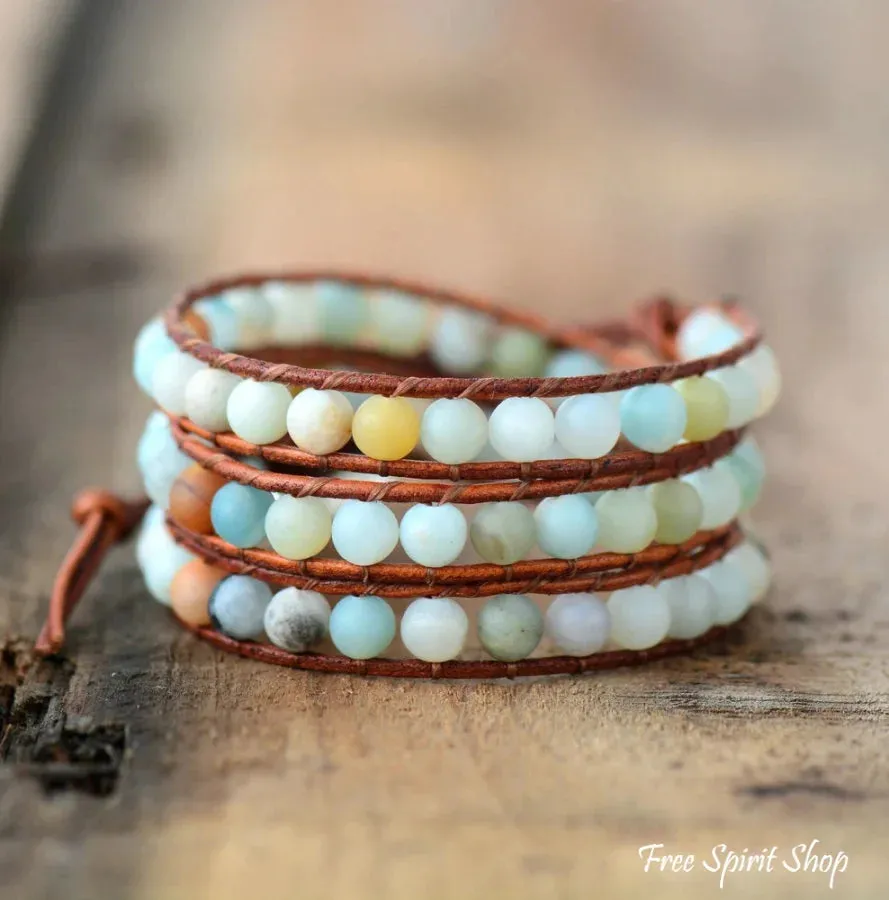 Amazonite Bead Bracelet