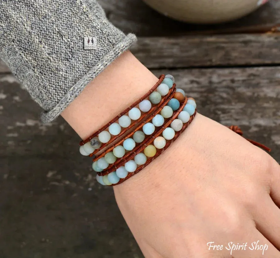 Amazonite Bead Bracelet