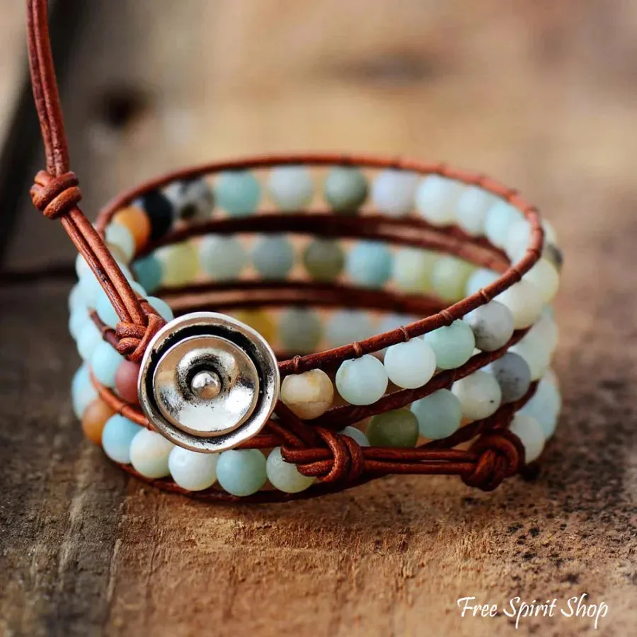 Amazonite Bead Bracelet